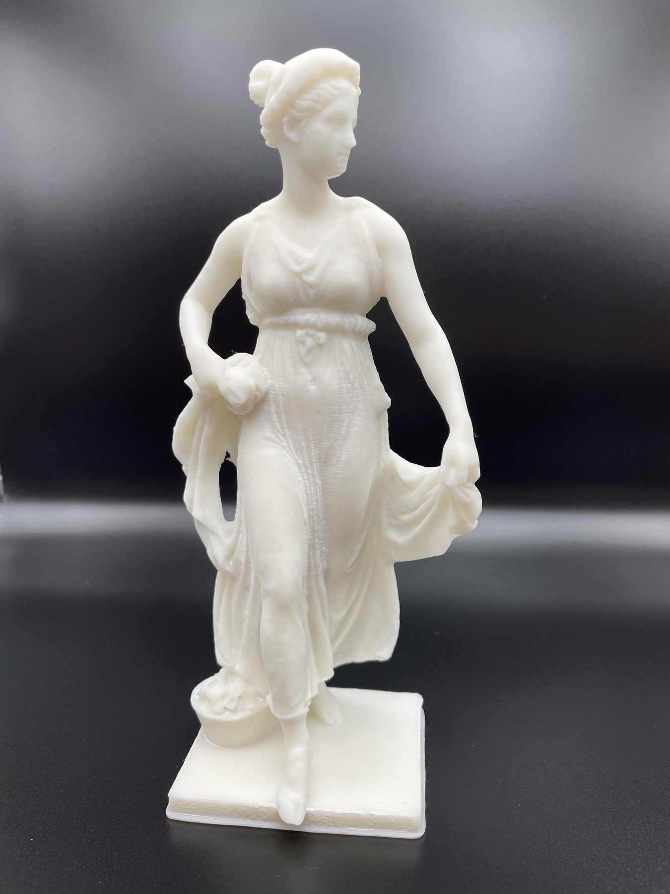 Detailed resin print produced in the workshop